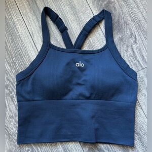 Alo Seamless Ribbed Favorite Bra Tank